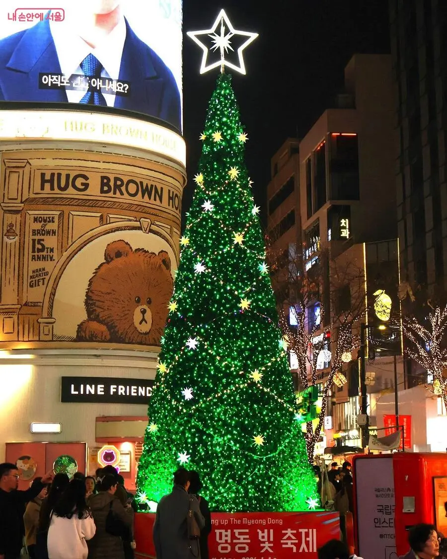 K-Culture Center, Alive with Light: Don't Miss the Myeongdong Light Festival